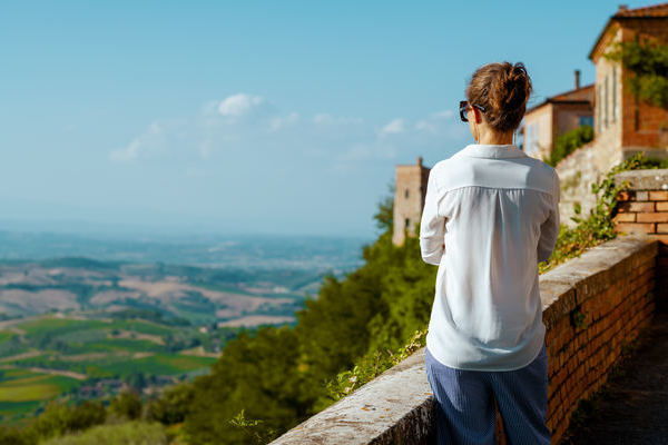 Ausblick auf die Chianti Region