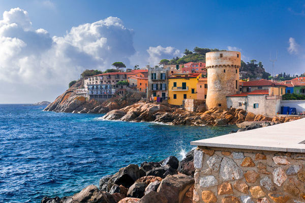 Giglio Porto in der Toskana