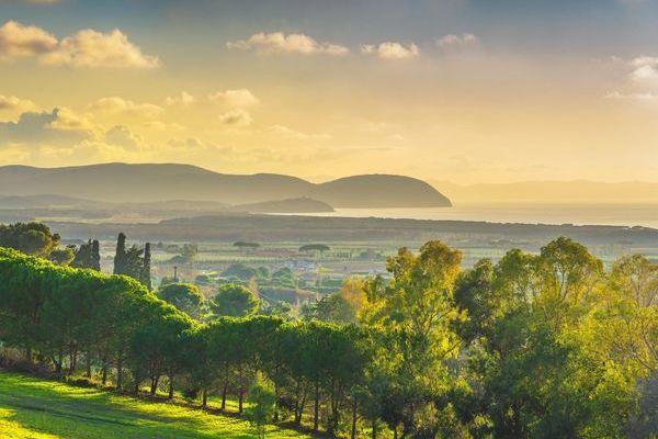 Küste der Region Maremma